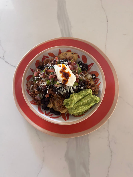 Healthy Turkey Nachos